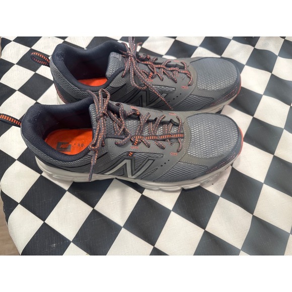 New Balance Men's 430 Running Shoes Gray Orange Mesh size 13 Athletic Sneakers - Picture 3 of 10